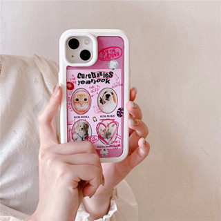 [เคสโทรศัพท์มือถือ กันกระแทก ลายแมว สุนัข กระต่าย สําหรับ iPhone14pro 13 12 pro max 11