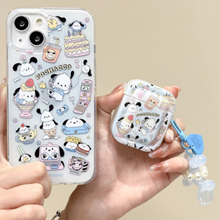 เคสหูฟัง ทรงสี่เหลี่ยม สําหรับ Apple AirPods Pro2 Pro AirPods 1 2 AirPods 3