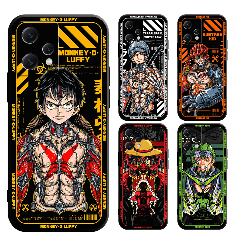 เคส realme 11 11x 5 5S 5I 6I pro plus 7 6 7i C17 C3 pro plus 4G 5G โทรศัพท์มือถือแบบนิ่ม ลาย LUFFY ZORO LAW สําหรับ
