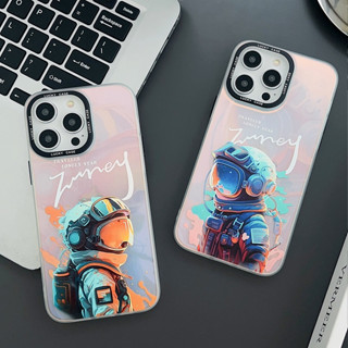 เคสโทรศัพท์มือถือ Tpu กันกระแทก ลายนักบินอวกาศ สําหรับ IPhone X Xr Xsmax 11 12 13 14 Promax