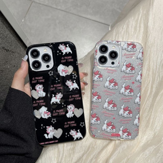 Disney เคสมือถือ แบบแข็ง ลายการ์ตูนแมวดิสนีย์ สําหรับ iPhone 14 Pro max case 13 Pro max 12 Pro max 14 Pro 13 Pro 12 Pro 11 12 13 14 เคส