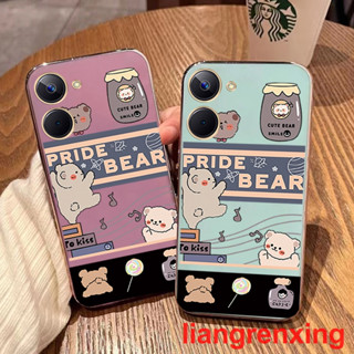 เคส realme C33 5g realme 10 2022 4G realme 10 pro 4G เคสโทรศัพท์มือถือ ซิลิโคนนิ่ม กันกระแทก ลายการ์ตูนสัตว์ สําหรับ realme C33 5g realme 10 2022 4G realme 10 pro 4G DDXT02 น่ารัก ลายการ์ตูน กันกระแทก