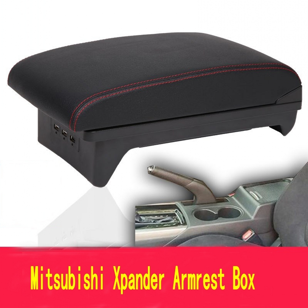 รถ ArmRest Mitsubishi Xpander ที่วางแขนคอนโซลกลางที่เก็บแขนที่วางข้อศอกพร้อมวางแก้ว
