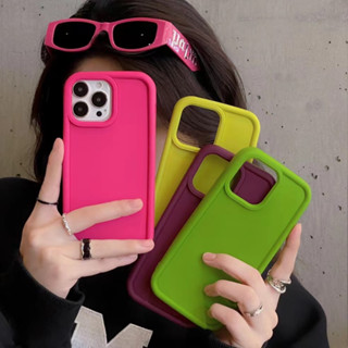 เคสโทรศัพท์มือถือ tpu แบบนิ่ม สีมาการอง สําหรับ Iphone 14pro Max 14plus 13 Pro Max Xr X Xs Max 11 12 Pro 12pro Max