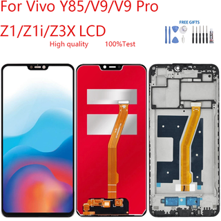 อะไหล่หน้าจอสัมผัสดิจิทัล LCD แบบเปลี่ยน สําหรับ Vivo Y85 V9 V9 Pro Z1 Z1i Z3X