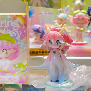 【ของแท้】POPMART Azura ชุดกล่องสุ่ม ตุ๊กตาฟิกเกอร์ แฟนตาซี 12 แบบ