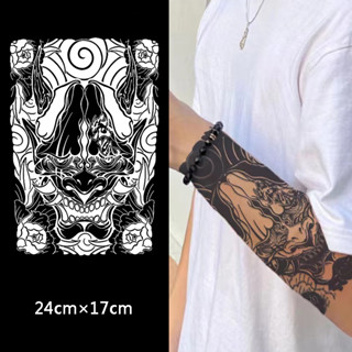 【COCO Magic tattoo】สติกเกอร์รอยสักชั่วคราว กึ่งถาวร กันน้ํา ติดทนนาน 15 วัน 24 ซม.*17 ซม.