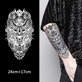 【COCO Magic tattoo】สติกเกอร์รอยสักชั่วคราว กึ่งถาวร กันน้ํา ติดทนนาน 15 วัน 24 ซม.*17 ซม.