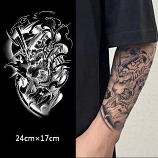 【COCO Magic tattoo】สติกเกอร์รอยสักชั่วคราว กึ่งถาวร กันน้ํา ติดทนนาน 15 วัน 24 ซม.*17 ซม.