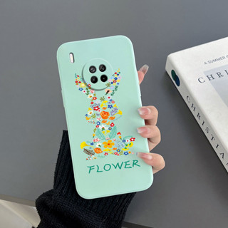 เคสโทรศัพท์มือถือ Tpu ขอบตรง ลายกระต่าย สําหรับ Huawei Y9 2019 Y6p Y8P Y7A Y9 Prime 2019 Y6S Y6 2019