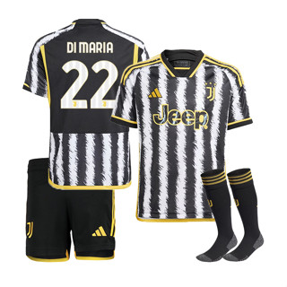 Juventus home ชุดสูท ไซซ์ 16-2XL สําหรับเด็ก และผู้ใหญ่ 23 24 ชิ้น