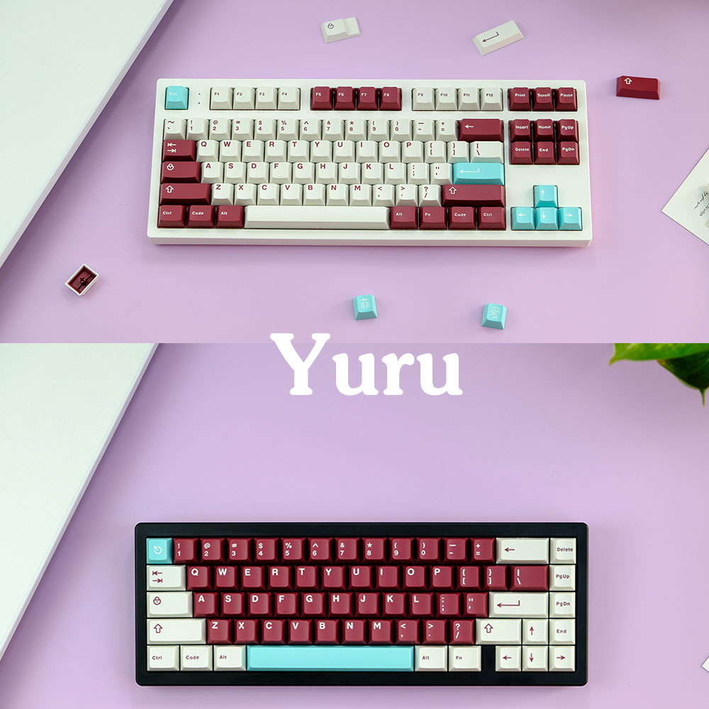 AiFei ICON  keycaps GMK WOB BOW P5 cherry profile Double Shot   ABS keycap