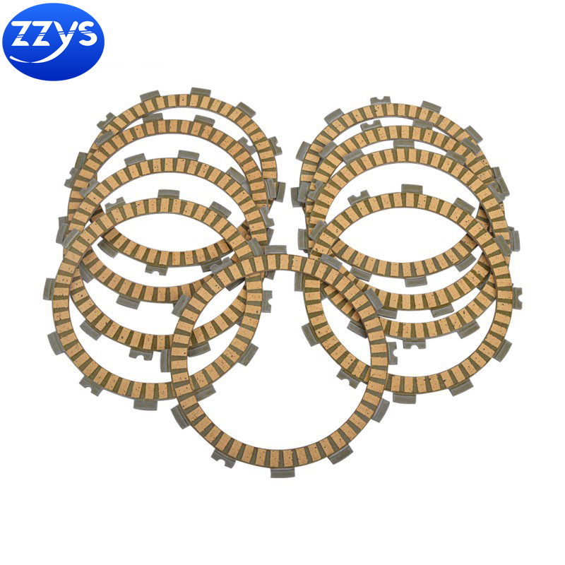 9pcs แผ่นคลัทช์ชุดสําหรับ Kawasaki ZX-6R 600 Ninja ZX600 ZX636 Z750 Z800 RG500 ZX-6R ZX-6RR RG500 รถ