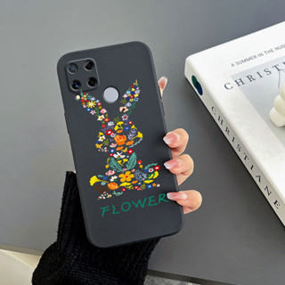 เคสโทรศัพท์มือถือ Tpu ขอบตรง ลายกระต่าย สําหรับ Narzo 20A realme Narzo 50A realme Narzo 50i realme Narzo 30 5G Narzo 30pro 5G realme 10 PROPLUS 5G