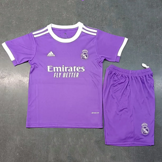 ชุดฟุตบอล Real Madrid Away Cristiano Ronaldo สําหรับเด็ก 16-17