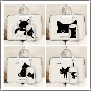 ⭐️พร้อมแพ็คไฟ⭐️กระเป๋าใส่แล็ปท็อป หนัง PU กันน้ํา ลายการ์ตูน…