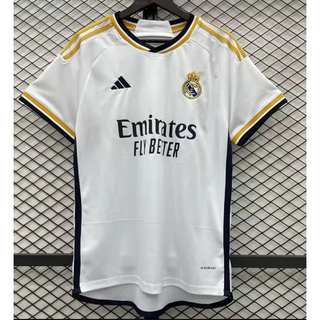 เสื้อกีฬาแขนสั้น ลายทีมฟุตบอล Real Madrid 23-24 players ไซซ์ s-2xl มีสินค้า