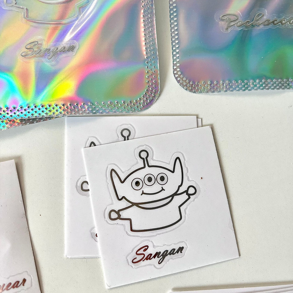 สติกเกอร์โลหะ กันน้ํา สําหรับตกแต่ง Ipad โทรศัพท์มือถือ จํานวน 5 ชิ้น - รูปที่ 4