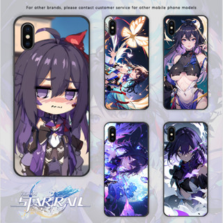 พร้อมส่ง Honkai: Star Rail Seele เคสโทรศัพท์มือถือ กระจกนิรภัย ซิลิโคนนุ่ม ลายไพ่ทาโรต์