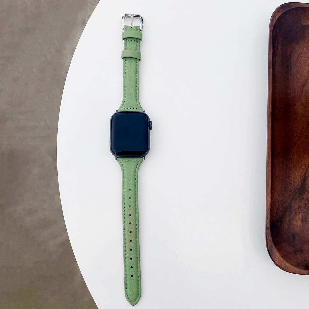สายนาฬิกาข้อมือหนัง หรูหรา สําหรับ Smart Watch Series 8 7 Ultra SE 6 5 4 3 2 Iwatch 41 มม. 45 มม. 49 มม.