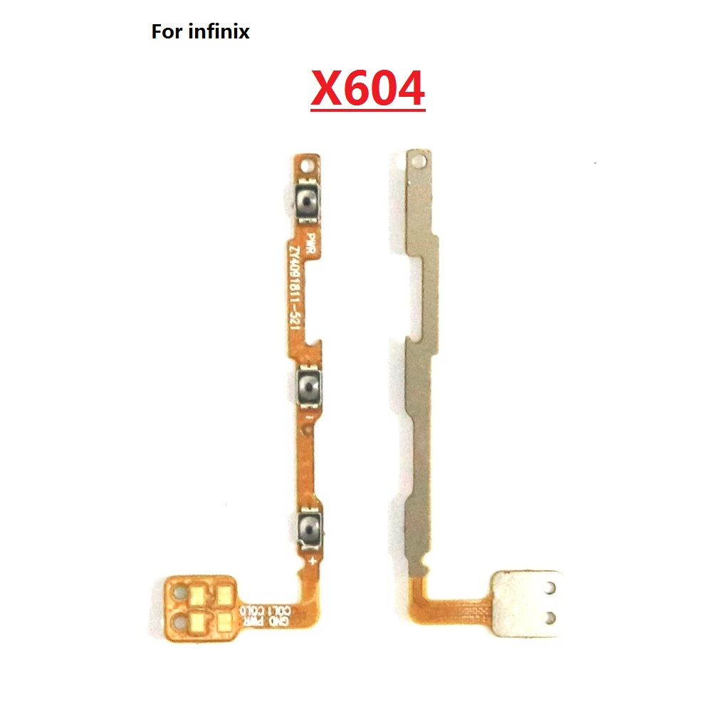 สายเคเบิลสวิตช์เปิดปิด ด้านข้าง สําหรับ Infinix S4 X626 X626B X610B X623 X604 X606 X609 X624 X625 In