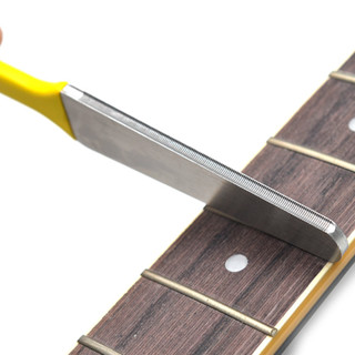 สามเหลี่ยมเฟรตไฟล์ปาเป้ารูปร่างกีตาร์เฟรตไฟล์ทนทานสแตนเลสขนา…