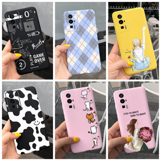 เคสโทรศัพท์มือถือ แบบนิ่ม บางพิเศษ ลายหัวใจ สําหรับ Xiaomi Poco F5 PocoF5 Pro 2023 fro Xiaomi Poco F 5 Pro