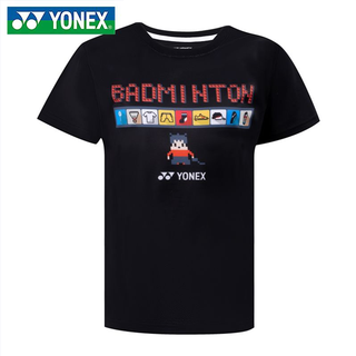 Yonex เสื้อยืดแบดมินตัน แขนสั้น แห้งเร็ว สําหรับผู้ชาย และผู้หญิง เหมาะกับการแข่งขัน