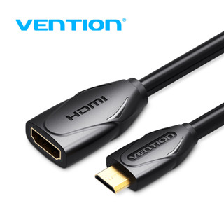 Vention HD 1080P มินิ HDMI ขยายสายเคเบิล Mini HDMI ชายกับ HDMI หญิงอะแดปเตอร์