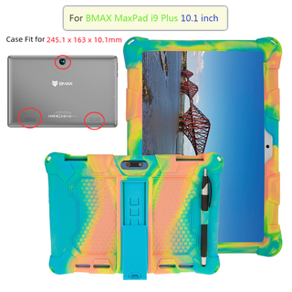 Case For BMAX MaxPad i9 Plus 10.1 inch Tablet Anti-Drop Protective Shell Etui Sleeve Silicone Cover For BMAX MaxPad i9 Plus Stand Cover With