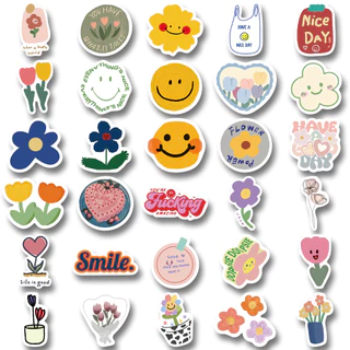 Kawaii Smiling Face สติกเกอร์น่ารัก 90 ชิ้นสติกเกอร์กันน้ําสติกเกอร์ความงามโทรศัพท์แล็ปท็อปสําหรับโรงเรียนส่วนบุคคล