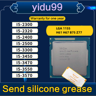 Cpu สําหรับ Intel i5-3470 2300 2320 2400 i5 2500 3330 3450 3550 i5 3570