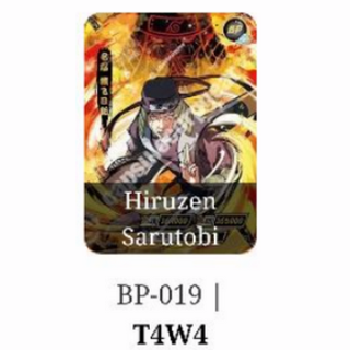 การ์ดอนิเมะ Naruto BP Sarutobi Hiruzen