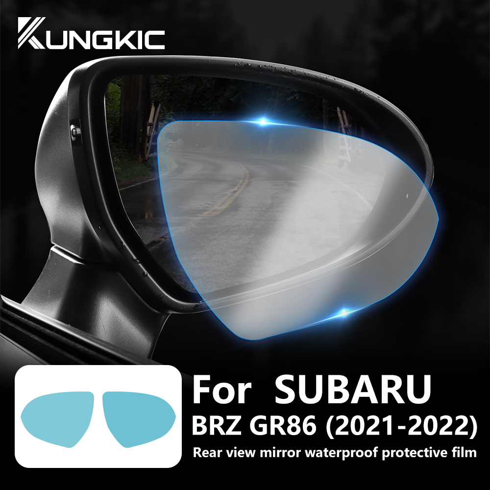 สําหรับ Subaru BRZ Toyota GR86 PET กระจกมองหลังรถยนต์ฟิล์มป้องกันกันน้ําอุปกรณ์เสริมภายนอก