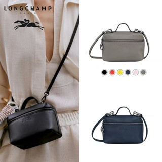 Longchamp Le Pliage Xtra Vanity กระเป๋าสะพายข้าง ไนล่อน กระเป๋าถือ กระเป๋าเครื่องสําอาง กระเป๋าหนัง กล่องสี่เหลี่ยม ขนาดเล็ก สําหรับผู้หญิง 10187987