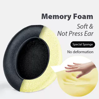 เปลี่ยนแผ่นรองหูฟังสําหรับ WH-1000XM3/XM4/XM5/XM6 XM2 หนังนุ่มหูฟังแถบคาดศีรษะฝาครอบ
