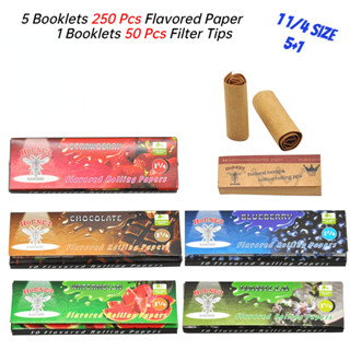 78 มม.5+1 Rolling Paper Sets Hornet กระดาษโรล รสผลไม้