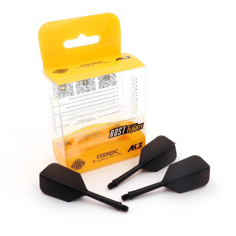 CUESOUL AK5 Integrated Dart Shaft และ Flights Slim Shape-28mm