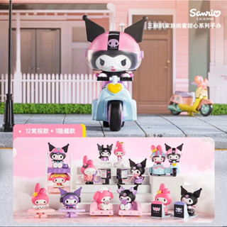 Sanrio Family Best Friend Sweetheart Series กล่องสุ่ม Kuromi &amp;amp; ฟิกเกอร์ My Melody Original Popmart Action Figures Caixas Supresas ของเล่นสําหรับเด็ก