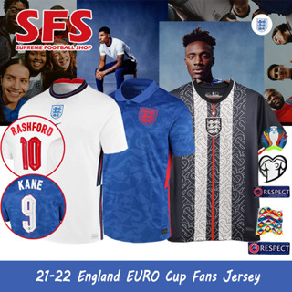 【SFS】เสื้อกีฬาแขนสั้น ลายทีมชาติฟุตบอล Englan.d 21-22 European Cup ชุดเยือน สําหรับผู้ชาย ไซซ์ S-2XL