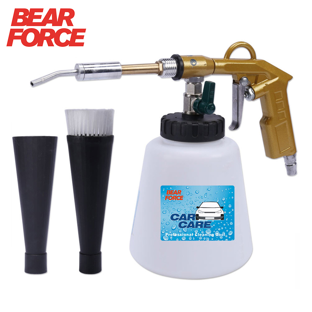 Bear FORCE Pneumatic Air Foam Gun แรงดันสูงล้างรถภายใน Deep Cleaning Gun Espuma เครื่องมือสําหรับ To