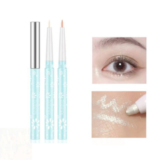 Bobeini อายไลเนอร์ กันน้ำ ไม่ยุ่งเหยิง ปากกาไฮไลต์ อายแชโดว์ 4 สี