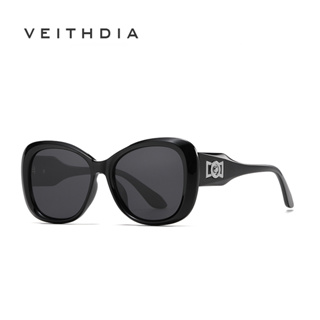 Veithdia ใหม่ แว่นตากันแดด เลนส์โพลาไรซ์ TR90 ป้องกันรังสียูวี น้ําหนักเบา สําหรับผู้หญิง TR7560