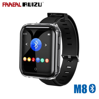 Faaeal RUIZU M8 เครื่องเล่นเพลง MP3 บลูทูธ หน้าจอสัมผัส ขนาดเล็ก รองรับวิทยุ FM บันทึกวิดีโอ E-Book