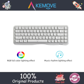 Kemove K68se คีย์บอร์ดเมคคานิคอล มีสาย RGB 65%