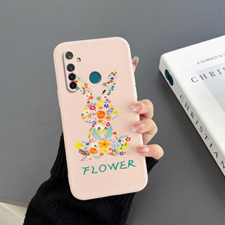 เคสโทรศัพท์มือถือ Tpu ขอบตรง ลายกระต่าย สําหรับ realme 10 4G realme 10 PRO 5G realme C30 50i realme C55 prime