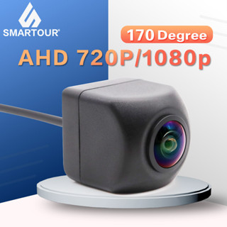 Smartour 170° กล้องมองหลังรถยนต์ AHD 1080P 720P Full HD มองเห็นกลางคืน สําหรับจอดรถ AHD