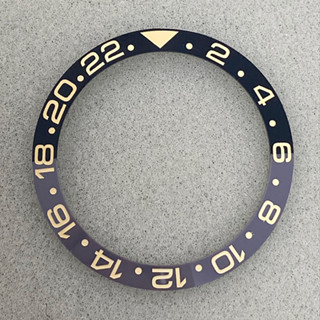 กรอบนาฬิกาข้อมือเซรามิค 38 มม. ลายตัวอักษร สีทอง สีดํา สีเทา…