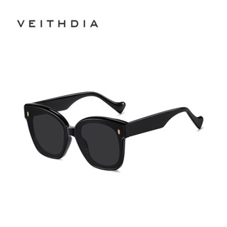 Veithdia ใหม่ แว่นตากันแดด เลนส์โพลาไรซ์ ป้องกันรังสียูวี กรอบขนาดใหญ่ TR90+ วัสดุแผ่น สําหรับผู้ชาย และผู้หญิง BC9101