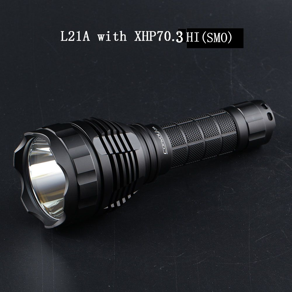 Convoy L21A ไฟฉาย CREE XHP70.3 HI LED 21700 Camping เดินป่าไฟฉาย